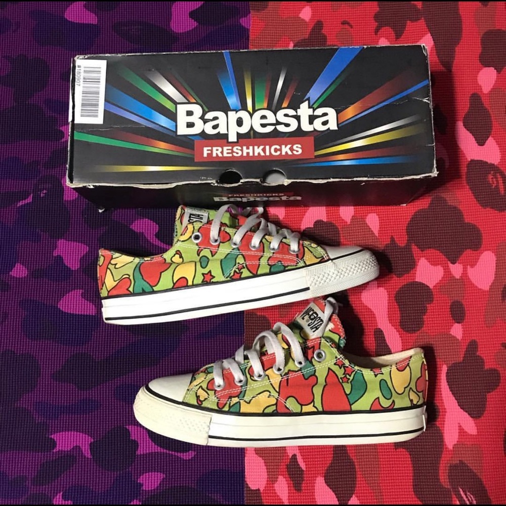 BAPE PSYCHE CAMO CONVERSE APESTA A BATHING APE